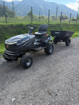 Preview: Kindertraktor KMG 350 mit Anhänger